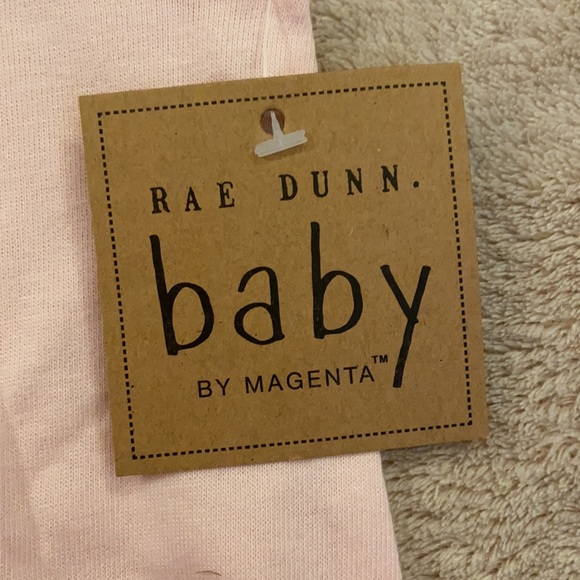 Rae Dunn SWEETEST BABY EVER Rompers Size 6-9 Month - Picture 7 of 7